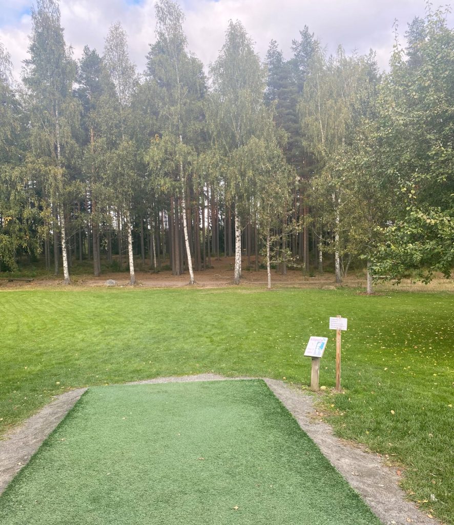 Kiipula disc golf course