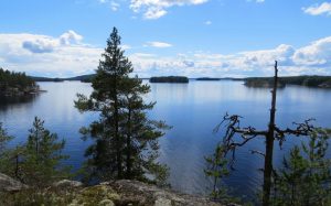 Saimaa archipelago in Puumala.
