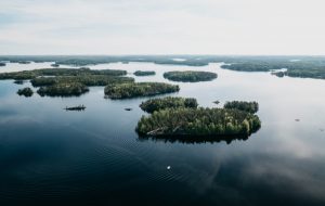 1000 island in lake Saimaa.