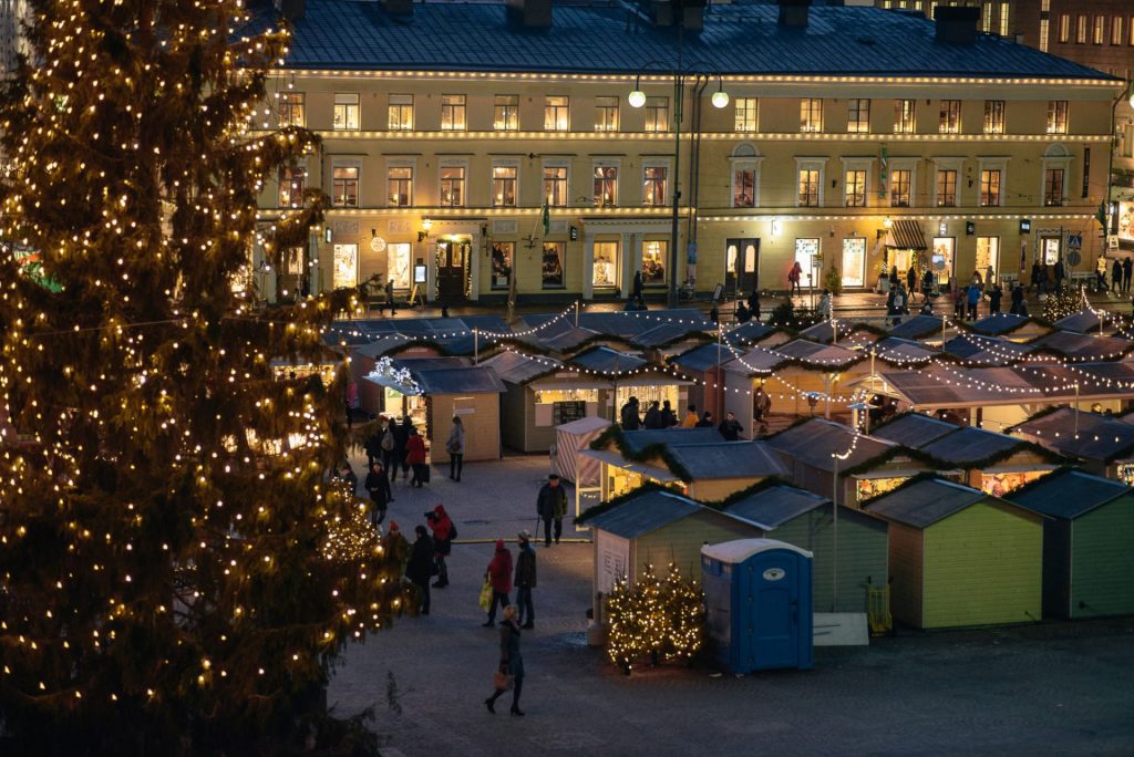 Christmas Market booths