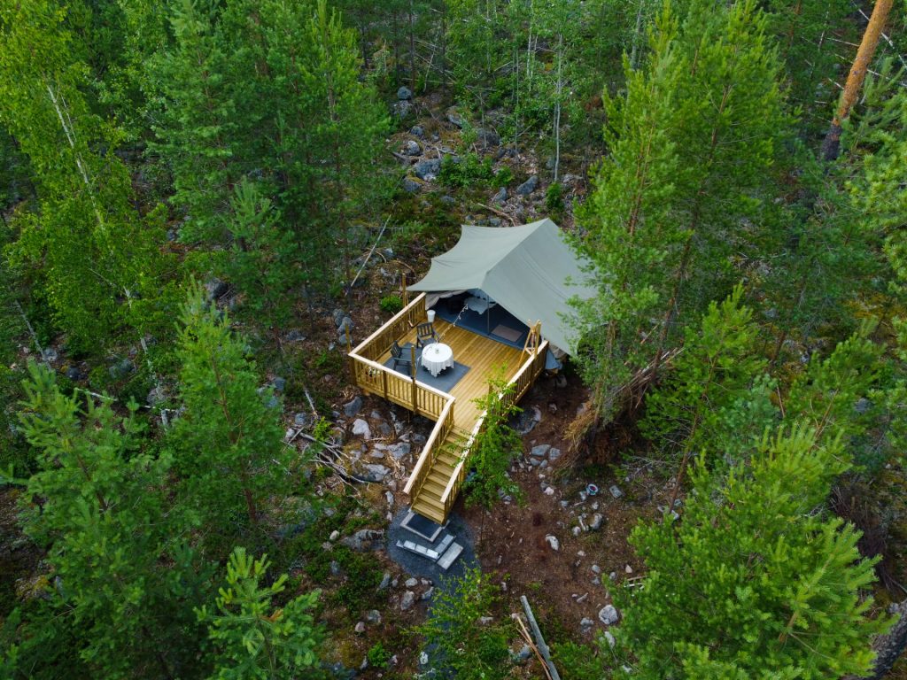 Our luxurious Total Patrol Tent