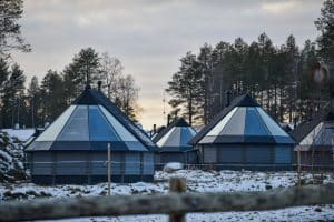 Apukka Resort lasi-iglu